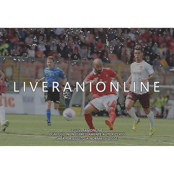 Perugia - Pontedera Campionato lega Pro 13 aprile 2014 nella foto il gol di mazzeo ©Settonce/AGENZIA ALDO LIVERANI SAS