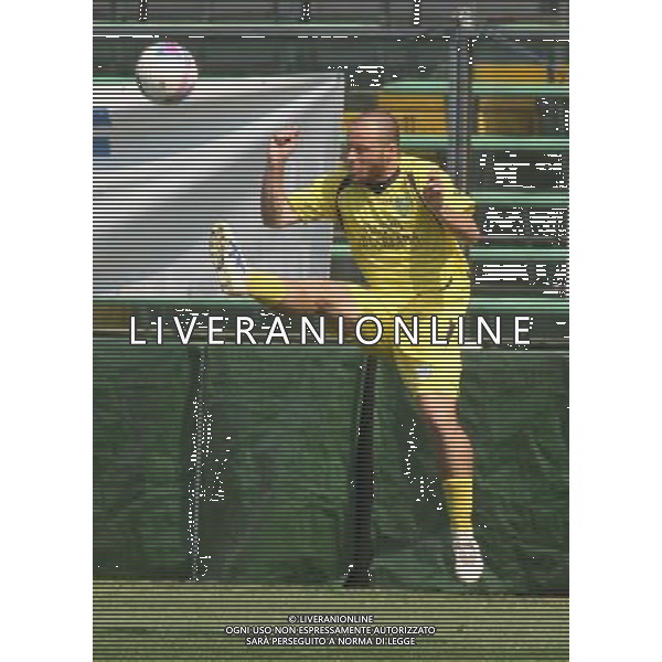 nella foto BREGLIANO SIMONE ,ph.moro/ALDO LIVERANI ALBINO LEFFE CARRARESE LEGA PRO 13-04-2014