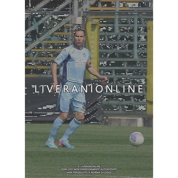 nella foto PIERRE GIORGIO REGONESI ,ph.moro/ALDO LIVERANI ALBINO LEFFE CARRARESE LEGA PRO 13-04-2014