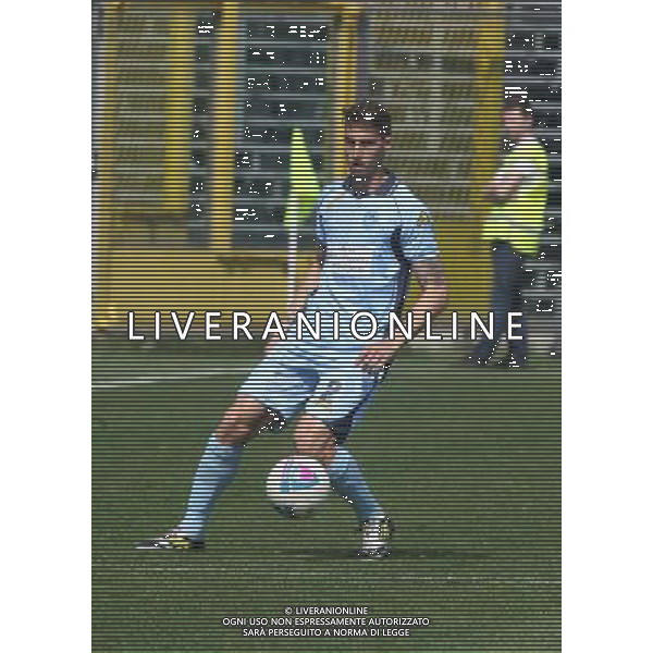 nella foto SALVI ALESSANDRO ,ph.moro/ALDO LIVERANI ALBINO LEFFE CARRARESE LEGA PRO 13-04-2014