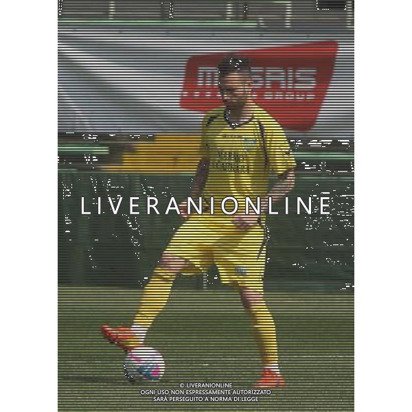 nella foto MICHELE CASTAGNETTI ,ph.moro/ALDO LIVERANI ALBINO LEFFE CARRARESE LEGA PRO 13-04-2014