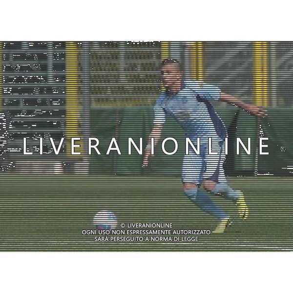 nella foto CALVANO SIMONE ,ph.moro/ALDO LIVERANI ALBINO LEFFE CARRARESE LEGA PRO 13-04-2014