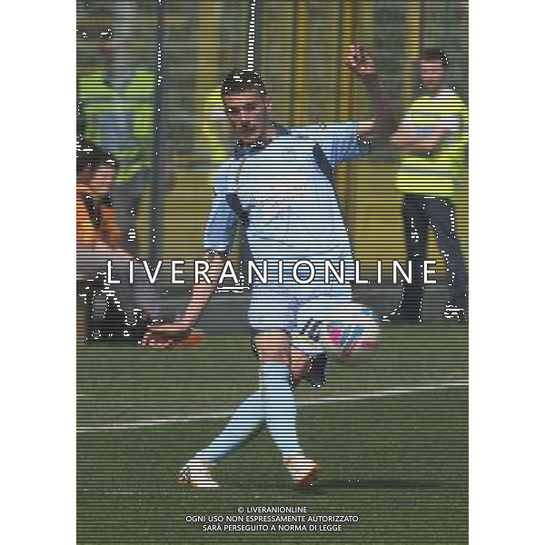 nella foto MATTIA VALOTI ,ph.moro/ALDO LIVERANI ALBINO LEFFE CARRARESE LEGA PRO 13-04-2014