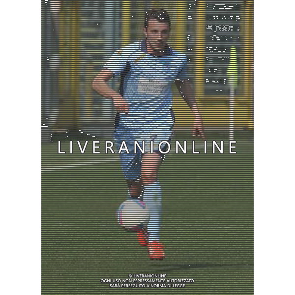 nella foto MICHAEL GIRASOLE ,ph.moro/ALDO LIVERANI ALBINO LEFFE CARRARESE LEGA PRO 13-04-2014