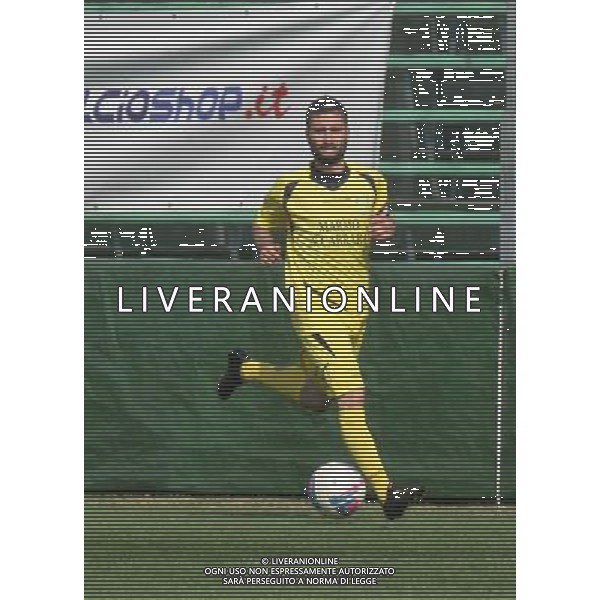 nella foto DETTORI FRANCESCO ,ph.moro/ALDO LIVERANI ALBINO LEFFE CARRARESE LEGA PRO 13-04-2014