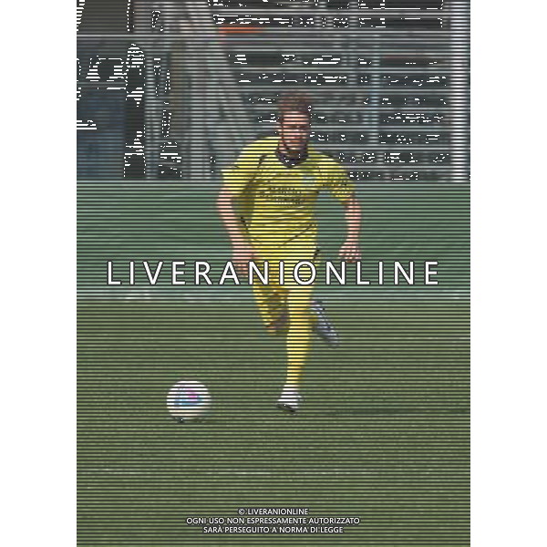 nella foto MICHELE CASTAGNETTI ,ph.moro/ALDO LIVERANI ALBINO LEFFE CARRARESE LEGA PRO 13-04-2014