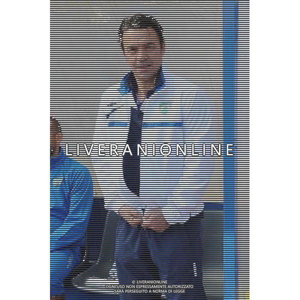 Busto Arsizio (VA) 13-04-2014 Stadio Carlo Speroni Campionato Lega PRO Prima Divisione girone A - 28Â° giornata Pro Patria - FeralpiSalo\' nella foto Giuseppe Scienza allenatore del FeralpiSalo\' foto Roberto Garavaglia - ag. Aldo Liverani sas