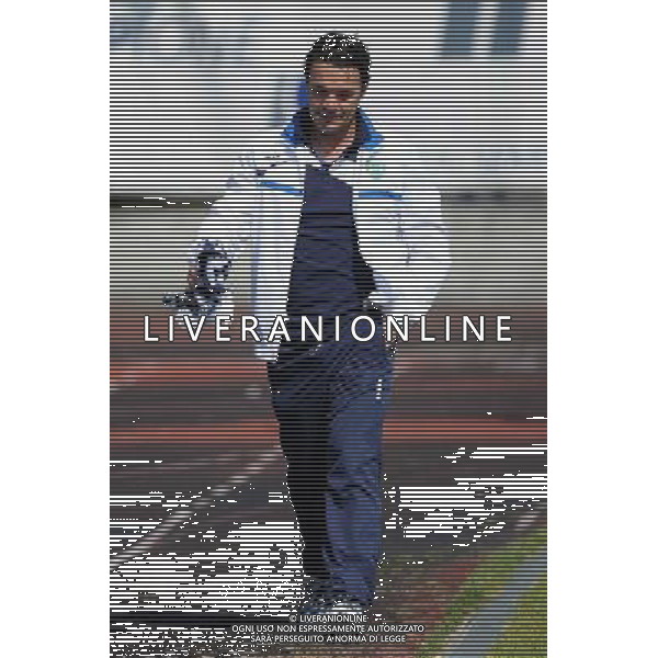 Busto Arsizio (VA) 13-04-2014 Stadio Carlo Speroni Campionato Lega PRO Prima Divisione girone A - 28Â° giornata Pro Patria - FeralpiSalo\' nella foto Giuseppe Scienza allenatore del FeralpiSalo\' foto Roberto Garavaglia - ag. Aldo Liverani sas
