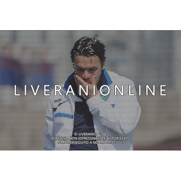 Busto Arsizio (VA) 13-04-2014 Stadio Carlo Speroni Campionato Lega PRO Prima Divisione girone A - 28Â° giornata Pro Patria - FeralpiSalo\' nella foto Giuseppe Scienza allenatore del FeralpiSalo\' foto Roberto Garavaglia - ag. Aldo Liverani sas