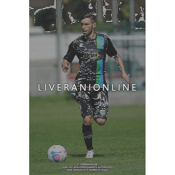 Busto Arsizio (VA) 13-04-2014 Stadio Carlo Speroni Campionato Lega PRO Prima Divisione girone A - 28Â° giornata Pro Patria - FeralpiSalo\' nella foto Riccardo Tantardini (FeralpiSalo\') foto Roberto Garavaglia - ag. Aldo Liverani sas