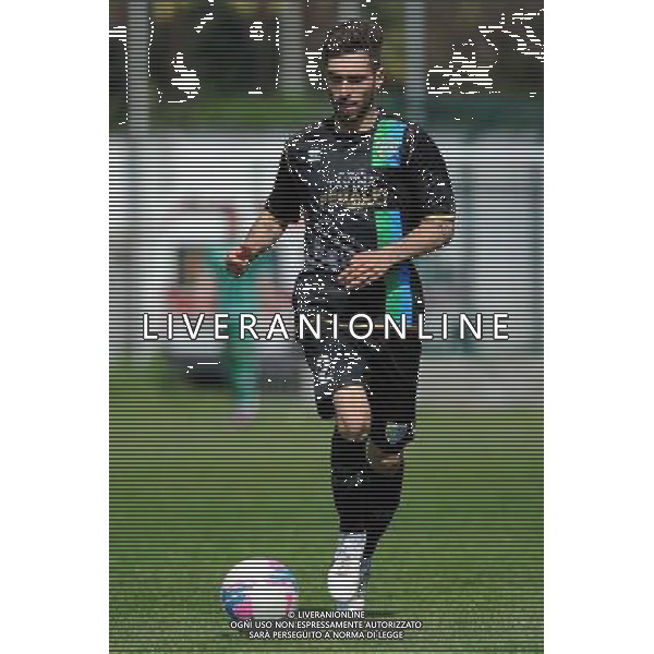 Busto Arsizio (VA) 13-04-2014 Stadio Carlo Speroni Campionato Lega PRO Prima Divisione girone A - 28Â° giornata Pro Patria - FeralpiSalo\' nella foto Vittorio Fabris (FeralpiSalo\') foto Roberto Garavaglia - ag. Aldo Liverani sas