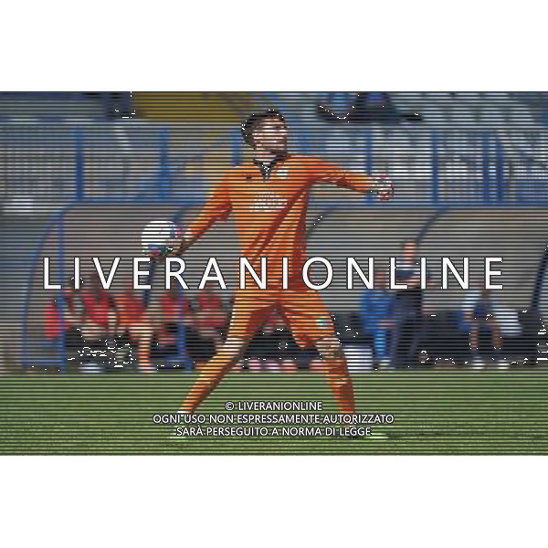 Busto Arsizio (VA) 13-04-2014 Stadio Carlo Speroni Campionato Lega PRO Prima Divisione girone A - 28Â° giornata Pro Patria - FeralpiSalo\' nella foto Paolo Branduani (FeralpiSalo\') foto Roberto Garavaglia - ag. Aldo Liverani sas