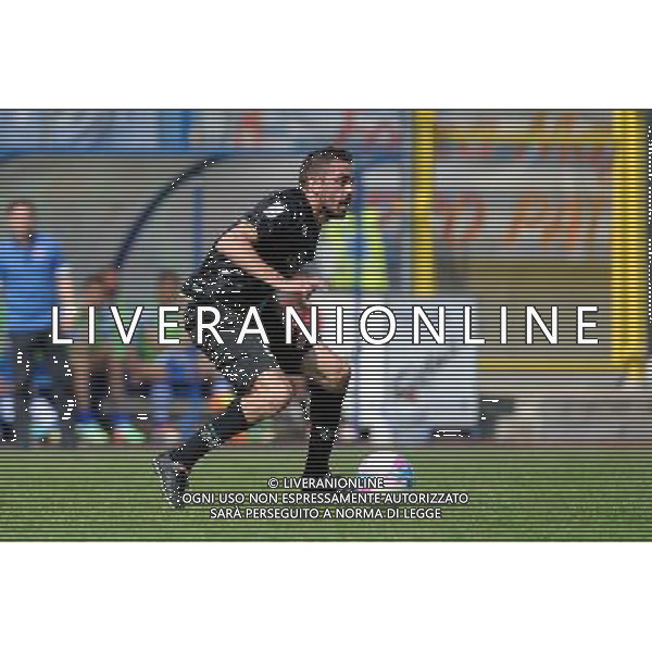 Busto Arsizio (VA) 13-04-2014 Stadio Carlo Speroni Campionato Lega PRO Prima Divisione girone A - 28Â° giornata Pro Patria - FeralpiSalo\' nella foto Alex Pinardi (FeralpiSalo\') foto Roberto Garavaglia - ag. Aldo Liverani sas