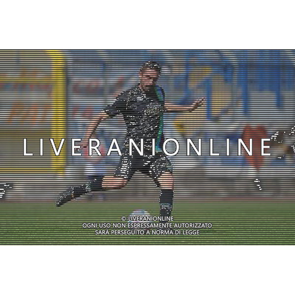 Busto Arsizio (VA) 13-04-2014 Stadio Carlo Speroni Campionato Lega PRO Prima Divisione girone A - 28Â° giornata Pro Patria - FeralpiSalo\' nella foto Alex Pinardi (FeralpiSalo\') foto Roberto Garavaglia - ag. Aldo Liverani sas