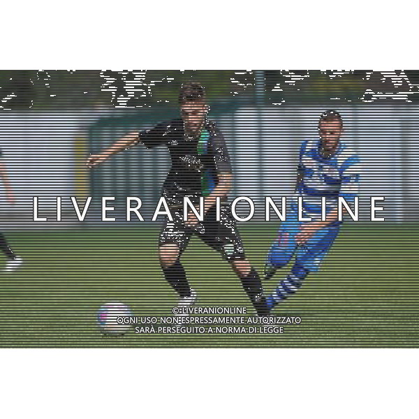Busto Arsizio (VA) 13-04-2014 Stadio Carlo Speroni Campionato Lega PRO Prima Divisione girone A - 28Â° giornata Pro Patria - FeralpiSalo\' nella foto Riccardo Tantardini (FeralpiSalo\') foto Roberto Garavaglia - ag. Aldo Liverani sas