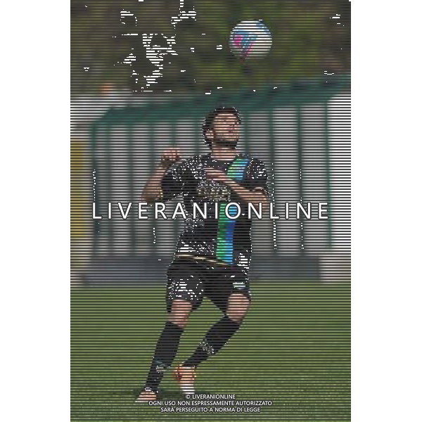 Busto Arsizio (VA) 13-04-2014 Stadio Carlo Speroni Campionato Lega PRO Prima Divisione girone A - 28Â° giornata Pro Patria - FeralpiSalo\' nella foto Andrea Bracaletti (FeralpiSalo\') foto Roberto Garavaglia - ag. Aldo Liverani sas