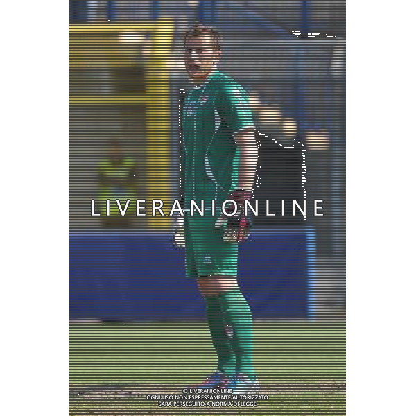 Busto Arsizio (VA) 13-04-2014 Stadio Carlo Speroni Campionato Lega PRO Prima Divisione girone A - 28Â° giornata Pro Patria - FeralpiSalo\' nella foto Ivano Feola (Pro Patria) foto Roberto Garavaglia - ag. Aldo Liverani sas