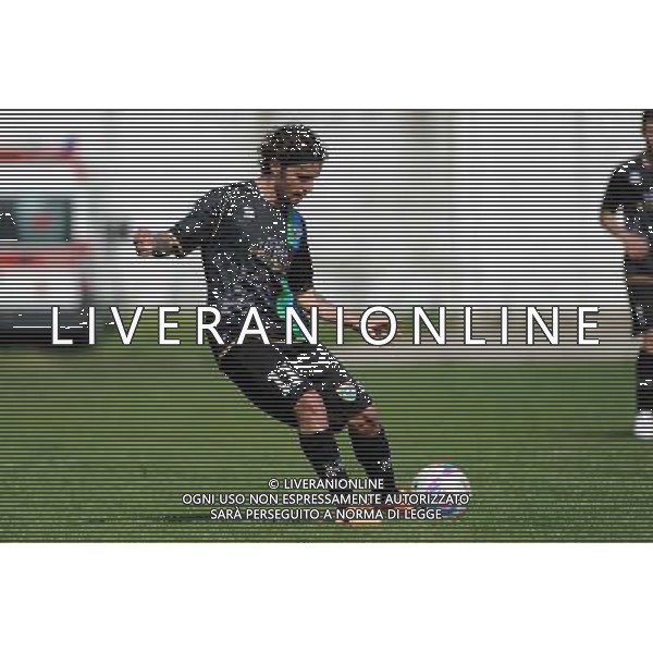 Busto Arsizio (VA) 13-04-2014 Stadio Carlo Speroni Campionato Lega PRO Prima Divisione girone A - 28Â° giornata Pro Patria - FeralpiSalo\' nella foto Tommaso Ceccarelli (FeralpiSalo\') foto Roberto Garavaglia - ag. Aldo Liverani sas