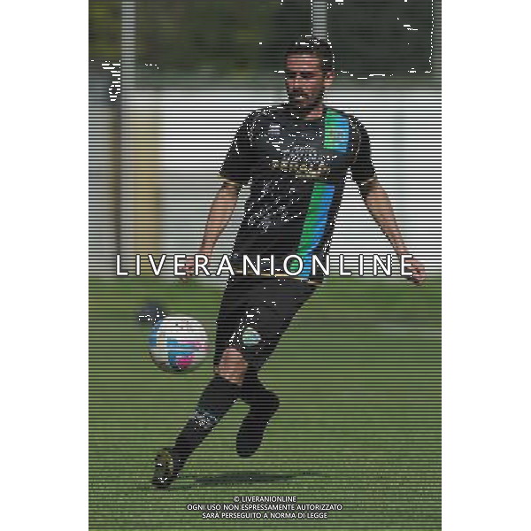 Busto Arsizio (VA) 13-04-2014 Stadio Carlo Speroni Campionato Lega PRO Prima Divisione girone A - 28Â° giornata Pro Patria - FeralpiSalo\' nella foto Alex Pinardi (FeralpiSalo\') foto Roberto Garavaglia - ag. Aldo Liverani sas