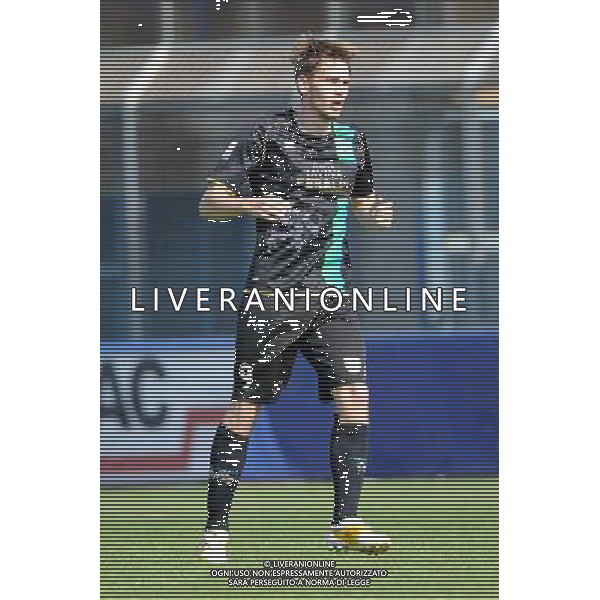 Busto Arsizio (VA) 13-04-2014 Stadio Carlo Speroni Campionato Lega PRO Prima Divisione girone A - 28Â° giornata Pro Patria - FeralpiSalo\' nella foto Luca Miracoli (FeralpiSalo\') foto Roberto Garavaglia - ag. Aldo Liverani sas