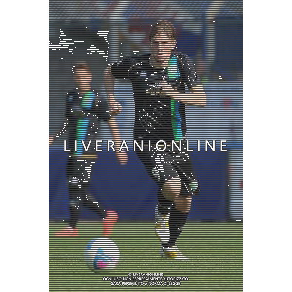 Busto Arsizio (VA) 13-04-2014 Stadio Carlo Speroni Campionato Lega PRO Prima Divisione girone A - 28Â° giornata Pro Patria - FeralpiSalo\' nella foto Luca Miracoli (FeralpiSalo\') foto Roberto Garavaglia - ag. Aldo Liverani sas