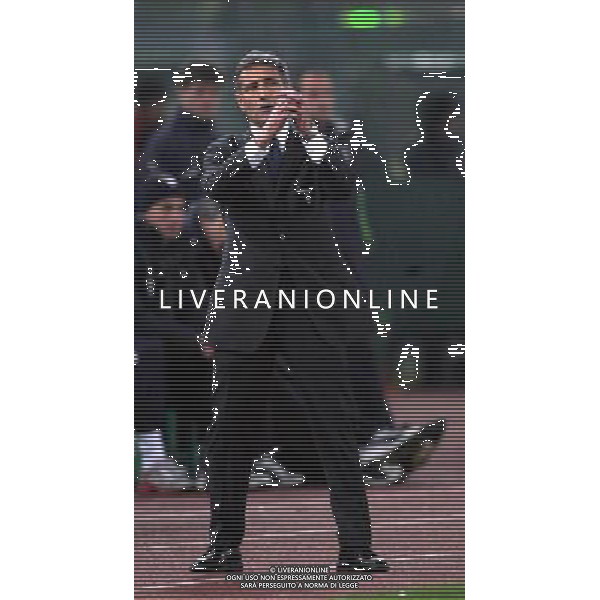 Lazio - Partizan coppa uefa 25/11/2004 nella foto domenico caso ph aldo liverani