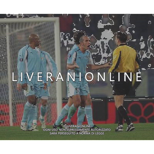 Lazio - Partizan coppa uefa 25/11/2004 nella foto paolo di canio ph aldo liverani