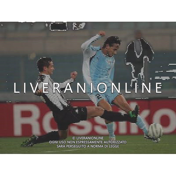 Lazio - Partizan coppa uefa 25/11/2004 nella foto simone inzaghi ph aldo liverani