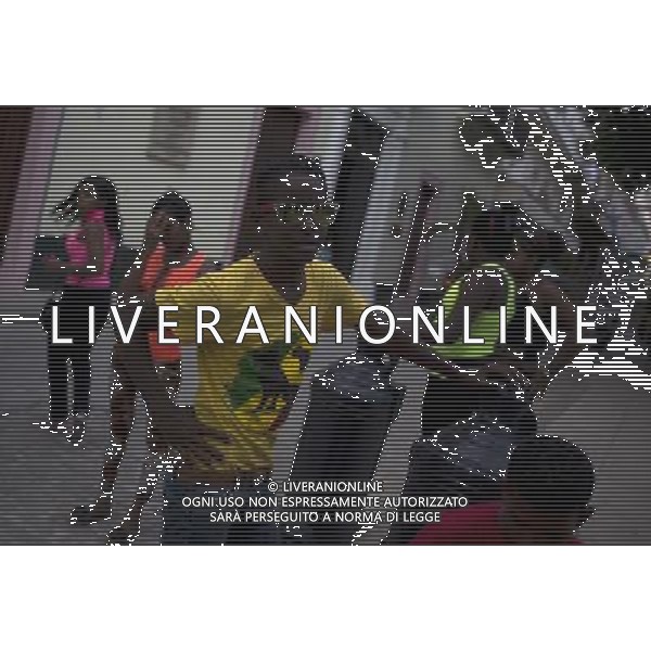 (140419) -- HAVANA, April 19, 2014 () -- Youths pose in Old Havana in Havana city, capital of Cuba, on April 18, 2014. (/David de la Paz) (sp) ©Photoshot/Ag. Aldo Liverani s.a.s.-Only Italy-Editorial Use Only