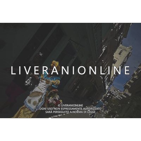 (140419) -- HAVANA, April 19, 2014 () -- A woman walks in Old Havana, capital of Cuba, on April 18, 2014. (/David de la Paz) (sp) ©Photoshot/Ag. Aldo Liverani s.a.s.-Only Italy-Editorial Use Only