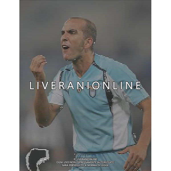 Roma 25 novembre 2004 Coppa Uefa Lazio-Partizan Belgrado nella foto: Di Canio Paolo foto andry / ag.aldo liverani
