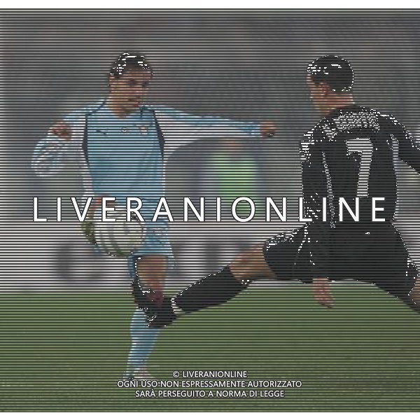 Roma 25 novembre 2004 Coppa Uefa Lazio-Partizan Belgrado nella foto: Antonio Filippini foto andry / ag.aldo liverani