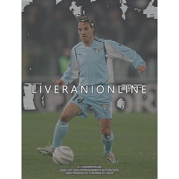 Roma 25 novembre 2004 Coppa Uefa Lazio-Partizan Belgrado nella foto: Antonio Filippini foto andry / ag.aldo liverani