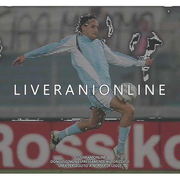Roma 25 novembre 2004 Coppa Uefa Lazio-Partizan Belgrado nella foto: Inzaghi Simone foto andry / ag.aldo liverani