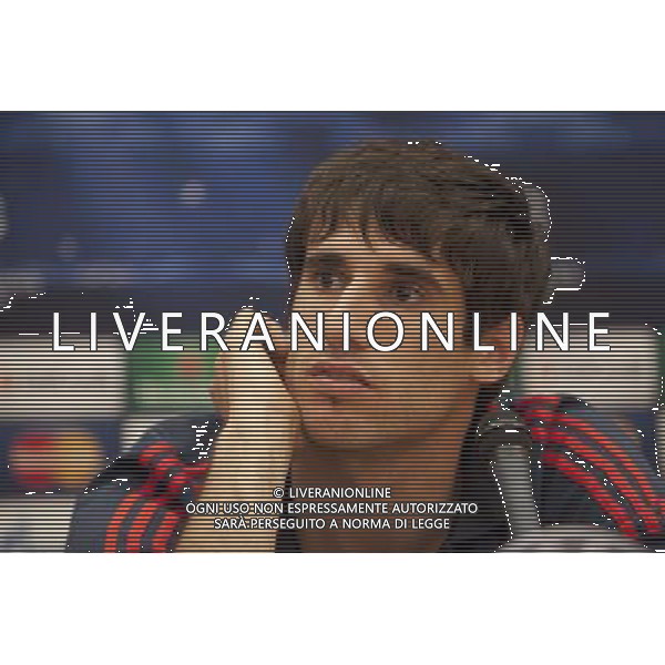 22.04.2014, Hotel Intercontinental, Madrid, ESP, UEFA CL, Real Madrid vs FC Bayern Muenchen, Halbfinale, Hinspiel, im Bild FC Bayern MŸnchen«s Javier Garcia attends Press Conference // FC Bayern MŸnchen«s Javier Garcia attends Press Conference before the UEFA Champions League Round of 4, 1st Leg Match between Real Madrid vs FC Bayern Munich at the Hotel Intercontinental in Madrid, Spain on 2014/04/22. EXPA Pictures © 2014, PhotoCredit: EXPA/ Alterphotos/ CARO MARIN *****ATTENTION - OUT of ESP, SUI***** ©PHOTOSHOT/AGENZIA ALDO LIVERANI SAS - ITALY ONLY - EDITORIAL USE ONLY