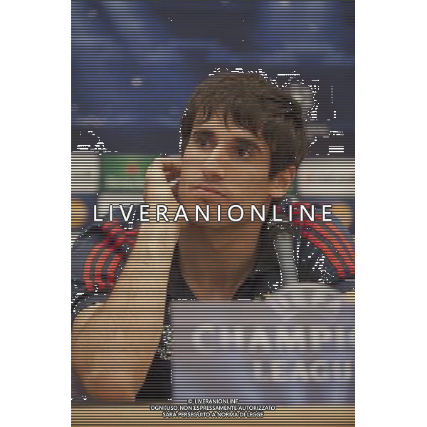 22.04.2014, Hotel Intercontinental, Madrid, ESP, UEFA CL, Real Madrid vs FC Bayern Muenchen, Halbfinale, Hinspiel, im Bild FC Bayern MŸnchen«s Javier Garcia attends Press Conference // FC Bayern MŸnchen«s Javier Garcia attends Press Conference before the UEFA Champions League Round of 4, 1st Leg Match between Real Madrid vs FC Bayern Munich at the Hotel Intercontinental in Madrid, Spain on 2014/04/22. EXPA Pictures © 2014, PhotoCredit: EXPA/ Alterphotos/ CARO MARIN *****ATTENTION - OUT of ESP, SUI***** ©PHOTOSHOT/AGENZIA ALDO LIVERANI SAS - ITALY ONLY - EDITORIAL USE ONLY