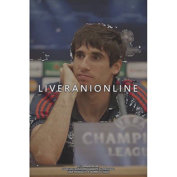 22.04.2014, Hotel Intercontinental, Madrid, ESP, UEFA CL, Real Madrid vs FC Bayern Muenchen, Halbfinale, Hinspiel, im Bild FC Bayern MŸnchen«s Javier Garcia attends Press Conference // FC Bayern MŸnchen«s Javier Garcia attends Press Conference before the UEFA Champions League Round of 4, 1st Leg Match between Real Madrid vs FC Bayern Munich at the Hotel Intercontinental in Madrid, Spain on 2014/04/22. EXPA Pictures © 2014, PhotoCredit: EXPA/ Alterphotos/ CARO MARIN *****ATTENTION - OUT of ESP, SUI***** ©PHOTOSHOT/AGENZIA ALDO LIVERANI SAS - ITALY ONLY - EDITORIAL USE ONLY