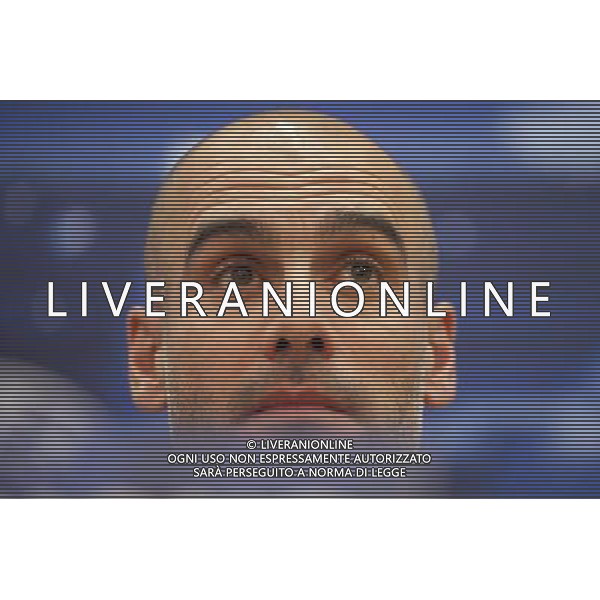 22.04.2014, Hotel Intercontinental, Madrid, ESP, UEFA CL, Real Madrid vs FC Bayern Muenchen, Halbfinale, Hinspiel, im Bild Spanish coach from FC Bayern MŸnchen Pep Guardiola attends Press Conference // Spanish coach from FC Bayern MŸnchen Pep Guardiola attends Press Conference before the UEFA Champions League Round of 4, 1st Leg Match between Real Madrid vs FC Bayern Munich at the Hotel Intercontinental in Madrid, Spain on 2014/04/22. EXPA Pictures © 2014, PhotoCredit: EXPA/ Alterphotos/ CARO MARIN *****ATTENTION - OUT of ESP, SUI***** ©PHOTOSHOT/AGENZIA ALDO LIVERANI SAS - ITALY ONLY - EDITORIAL USE ONLY
