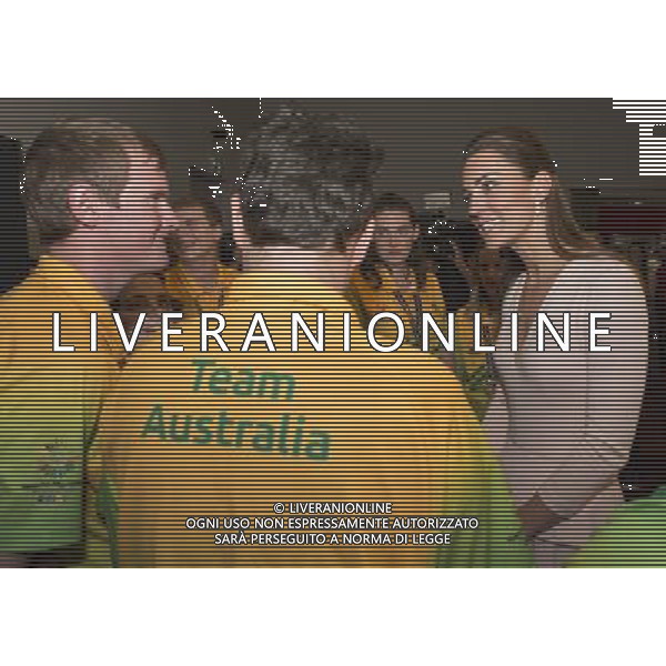THE DUKE AND DUCHESS YOUNG AUSTRALIANS AT A CIVIC RECEPTION IN PLAYDORD ©PHOTOSHOT/AGENZIA ALDO LIVERANI SAS - ITALY ONLY - EDITORIAL USE ONLY - REALI INGLESI: Il Principe William e la moglie Kate durante la loro visita nel South Australia