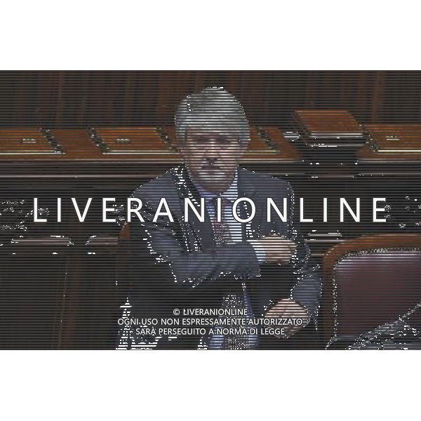 Roma - 23/04/2014 - Montecitorio - Voto di fiducia sul decreto Lavoro - nella foto: Giuliano Poletti ministro del Lavoro /Ph. Fabrizio Corradetti - Ag. Aldo Liverani sas