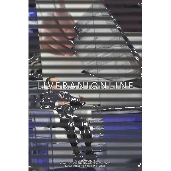 ROMA 24-04-2014 TRASMISSIONE TELEVISIVA PORTA A PORTA OSPITE SILVIO BERLUSCONI NELLA FOTO SILVIO BERLUSCONI FOTO CORRADETTI FABRIZIO-AG ALDO LIVERANI SAS