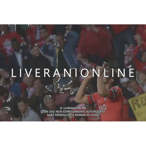 Benfica - Juventus Uefa Europa League 24-04-2014 Federico Tardito/Agenzia Aldo Liverani Sas Nella foto Garay esulta