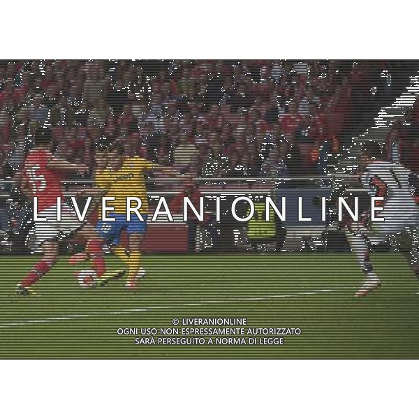 Benfica - Juventus Uefa Europa League 24-04-2014 Federico Tardito/Agenzia Aldo Liverani Sas Nella foto gol Tevez