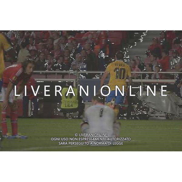 Benfica - Juventus Uefa Europa League 24-04-2014 Federico Tardito/Agenzia Aldo Liverani Sas Nella foto Esultanza Tevez