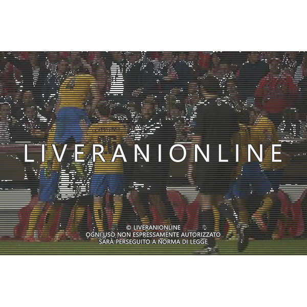 Benfica - Juventus Uefa Europa League 24-04-2014 Federico Tardito/Agenzia Aldo Liverani Sas Nella foto Esultanza Tevez