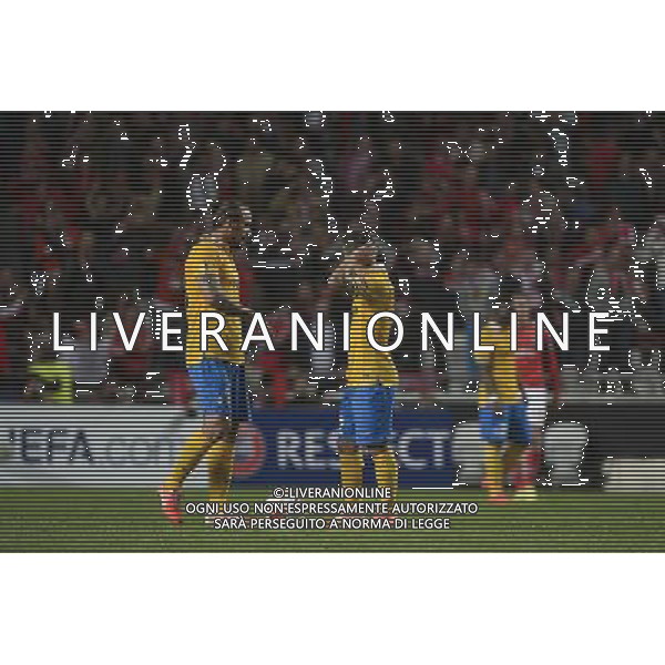 Benfica - Juventus Uefa Europa League 24-04-2014 Federico Tardito/Agenzia Aldo Liverani Sas Nella foto delusione Juve