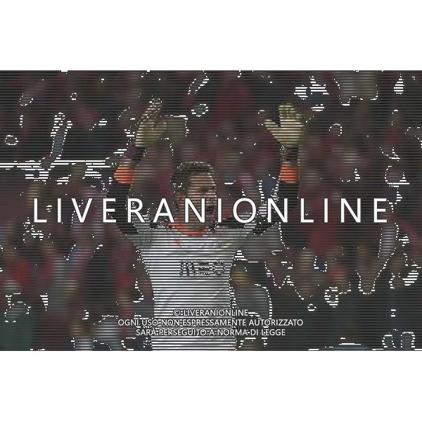 Benfica - Juventus Uefa Europa League 24-04-2014 Federico Tardito/Agenzia Aldo Liverani Sas Nella foto Artur esulta