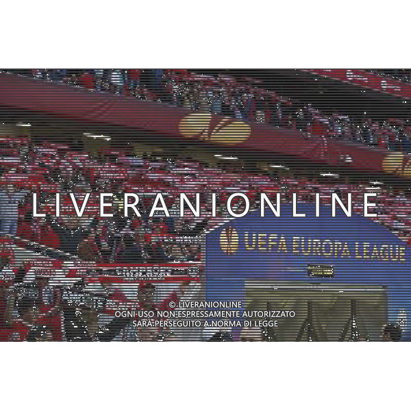 Supporters Benfica - 24.04.2014 - Benfica / Juventus Turin - 1/2Finale aller Europa League Photo : Carlos Rodrigues / Icon Sport *** Local Caption *** AG ALDO LIVERANI SAS ONLY ITALY *** Local Caption ***