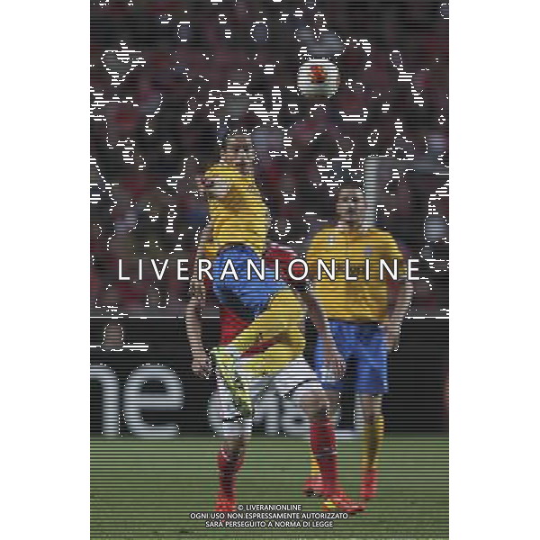 Martin Caceres - 24.04.2014 - Benfica / Juventus Turin - 1/2Finale aller Europa League Photo : Carlos Rodrigues / Icon Sport *** Local Caption *** AG ALDO LIVERANI SAS ONLY ITALY *** Local Caption ***