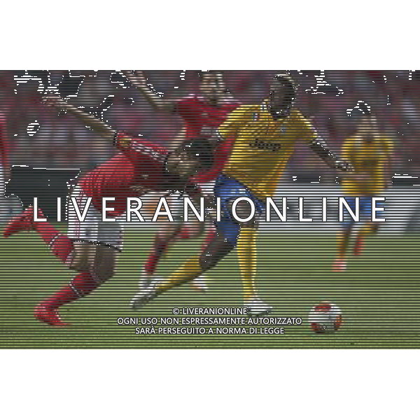 Andre Gomes / Paul Pogba - 24.04.2014 - Benfica / Juventus Turin - 1/2Finale aller Europa League Photo : Carlos Rodrigues / Icon Sport *** Local Caption *** AG ALDO LIVERANI SAS ONLY ITALY *** Local Caption ***